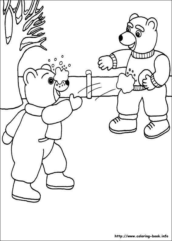 Little Brown Bear coloring picture